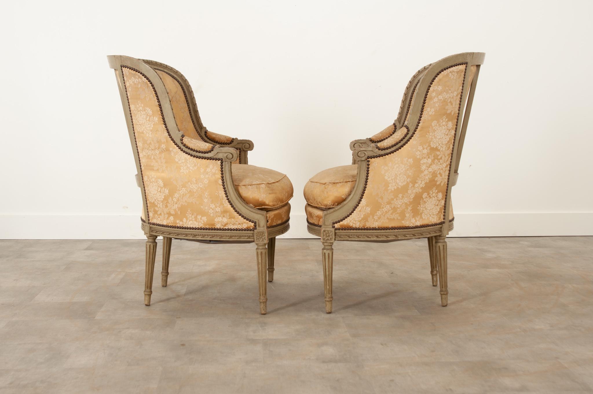 French Pair of Louis XVI Style Bergers 4