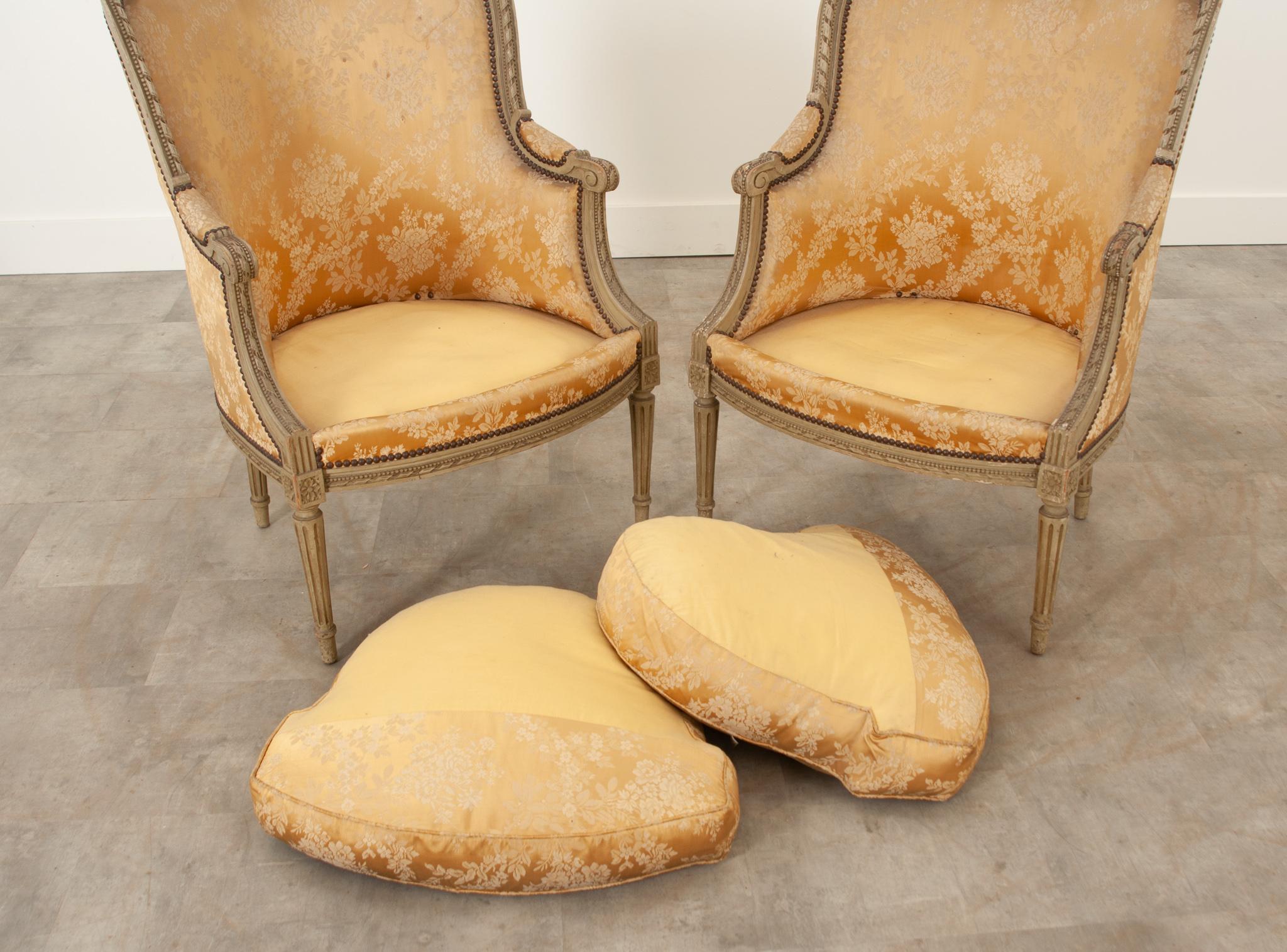 French Pair of Louis XVI Style Bergers 5