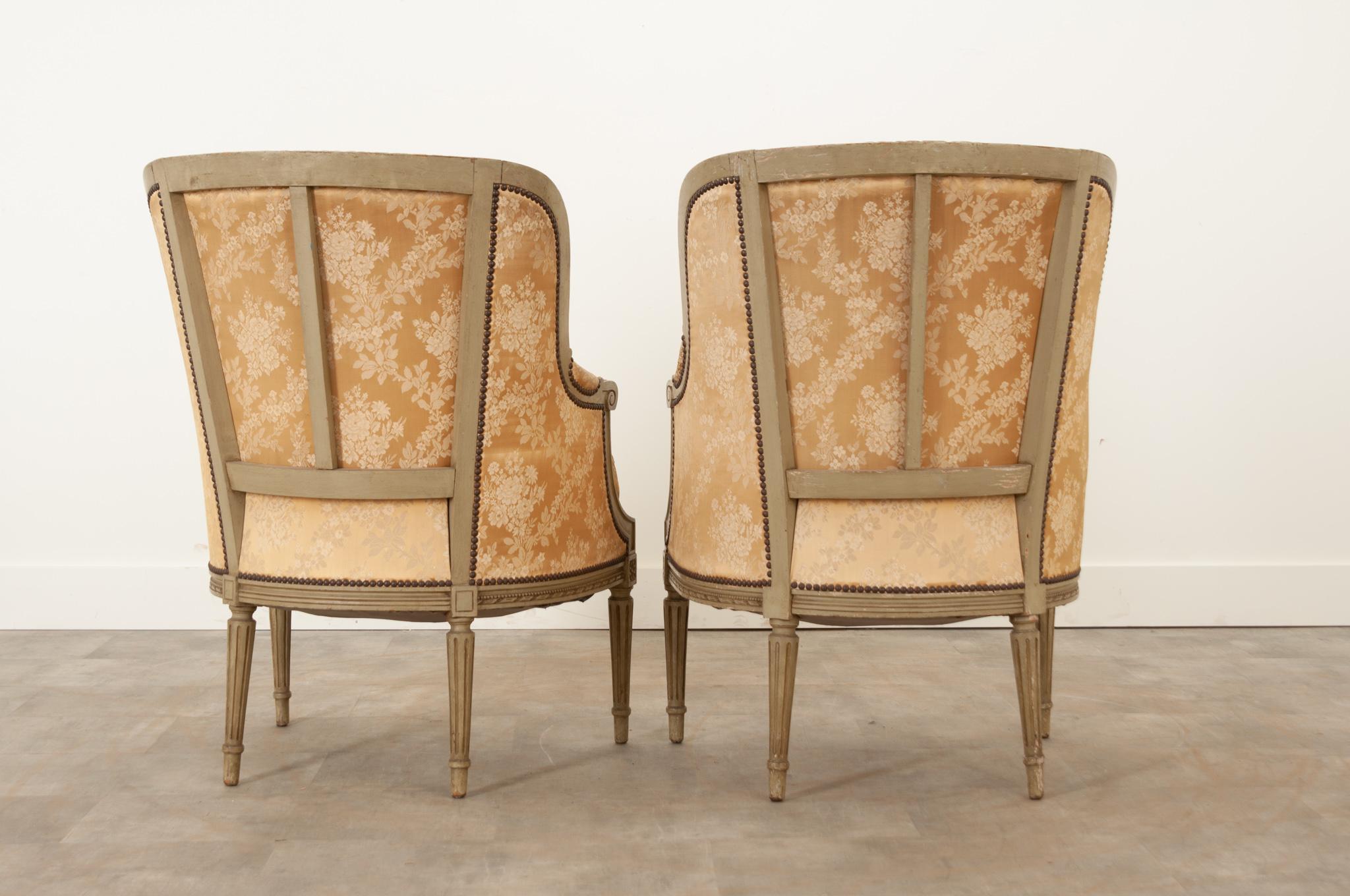 French Pair of Louis XVI Style Bergers 2