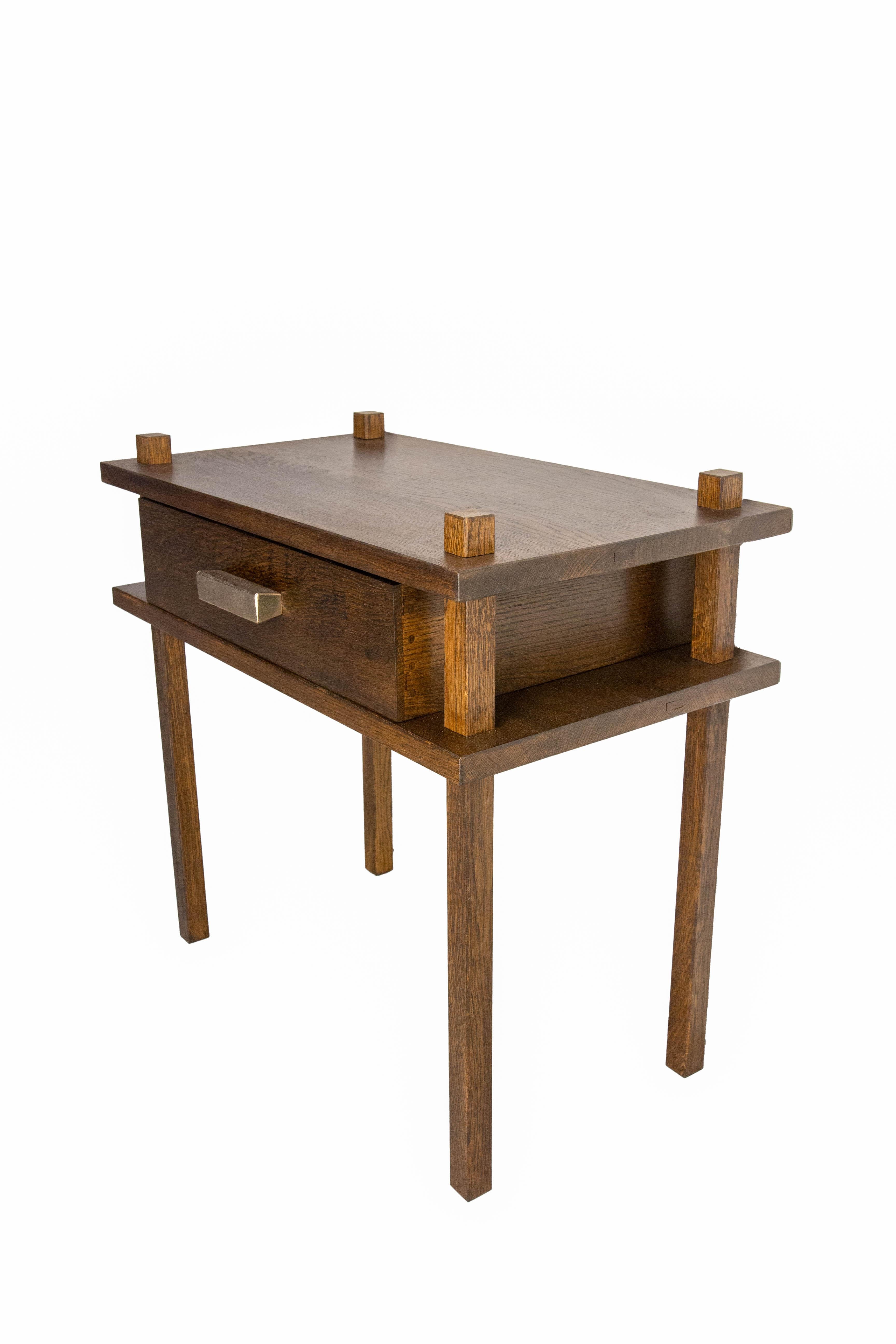 French Pair of Nightstands Side Cabinets Bedside Tables Chalet Style, 2024 For Sale 5