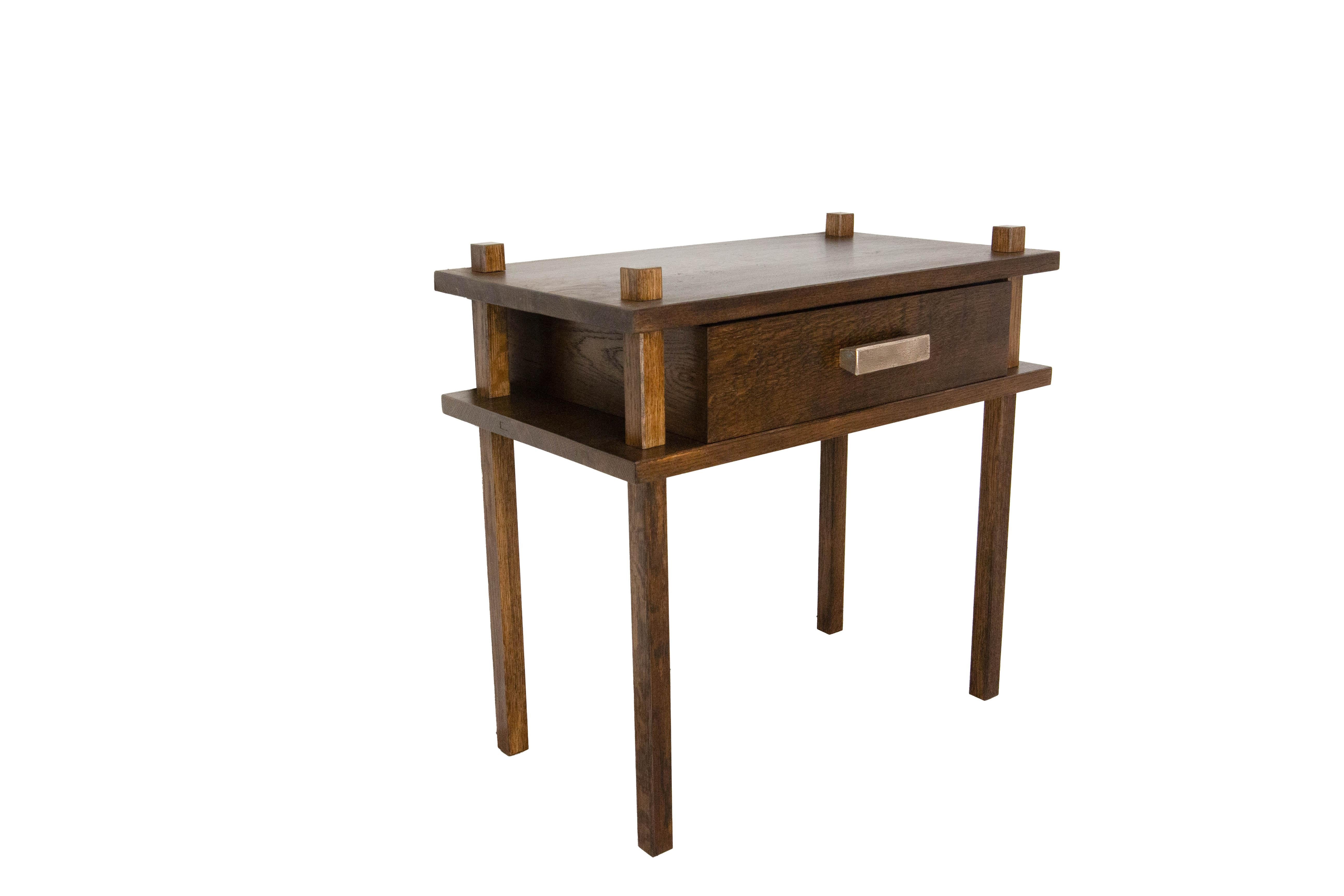 French Pair of Nightstands Side Cabinets Bedside Tables Chalet Style, 2024 For Sale 7