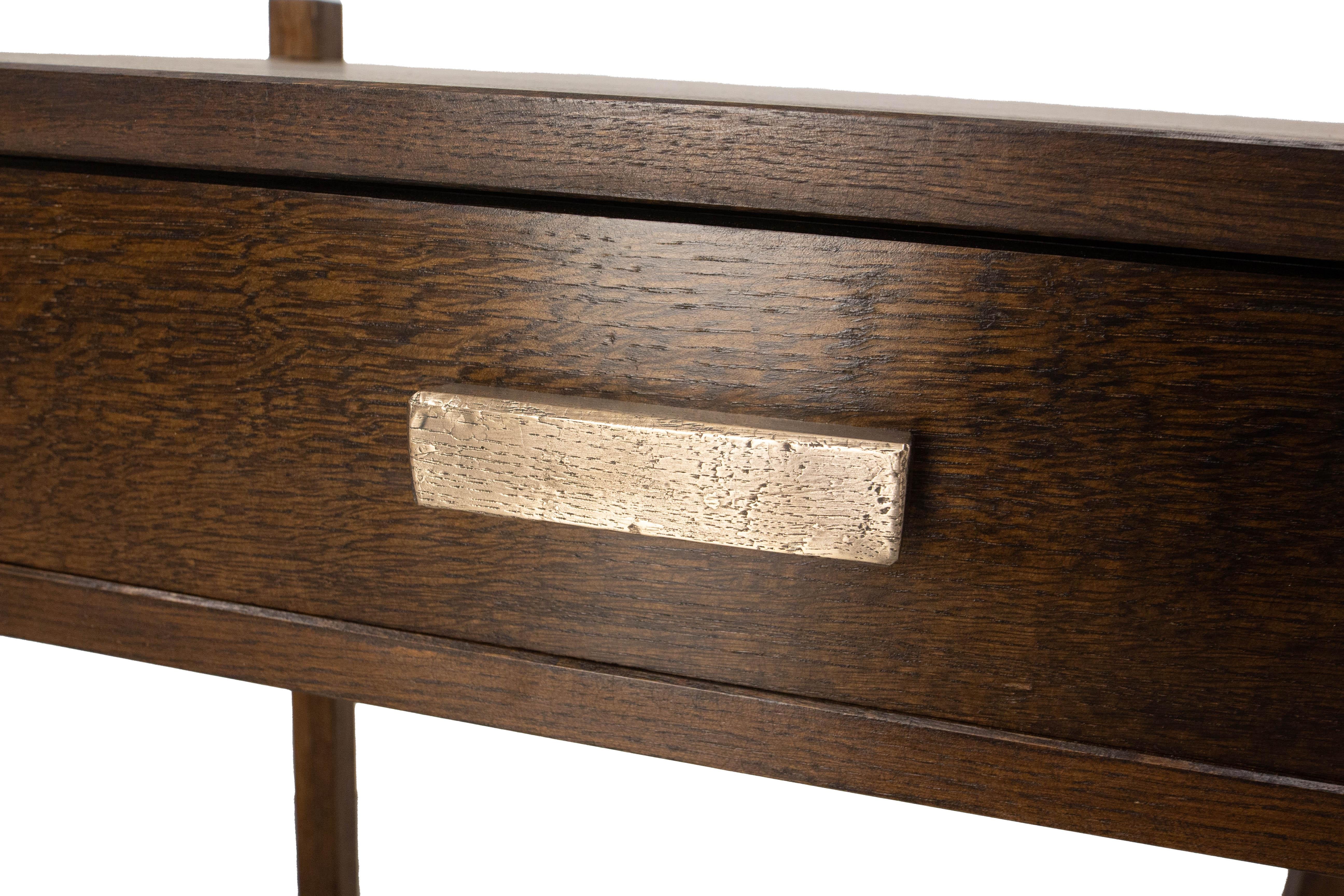 French Pair of Nightstands Side Cabinets Bedside Tables Chalet Style, 2024 For Sale 1
