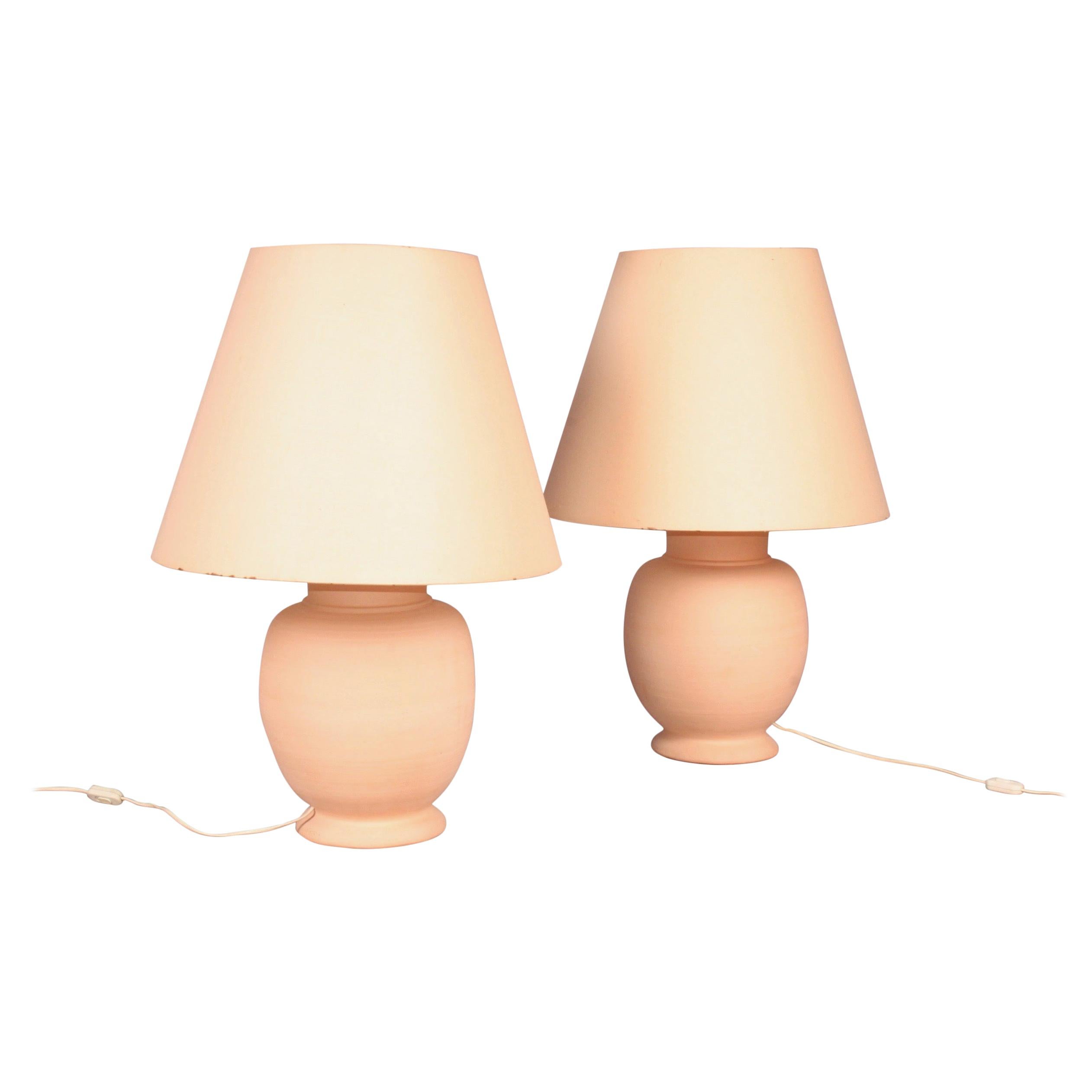 French Pair of Table Lamp