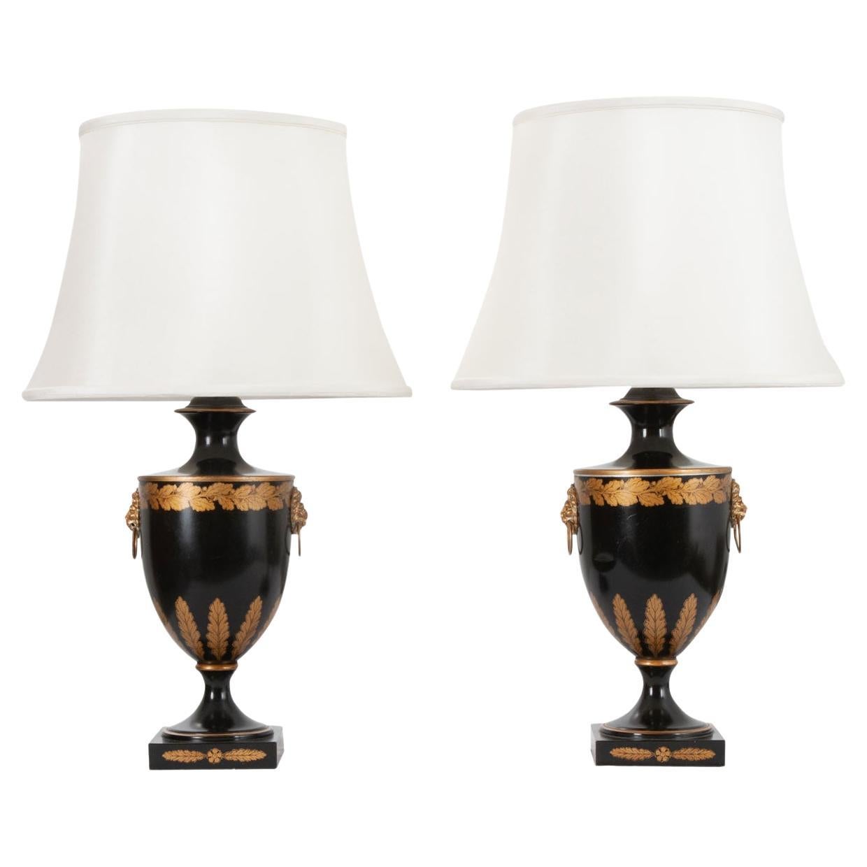 Tôle Table Lamps - 67 For Sale at 1stDibs | tole lamp, tole lamps, tole ...
