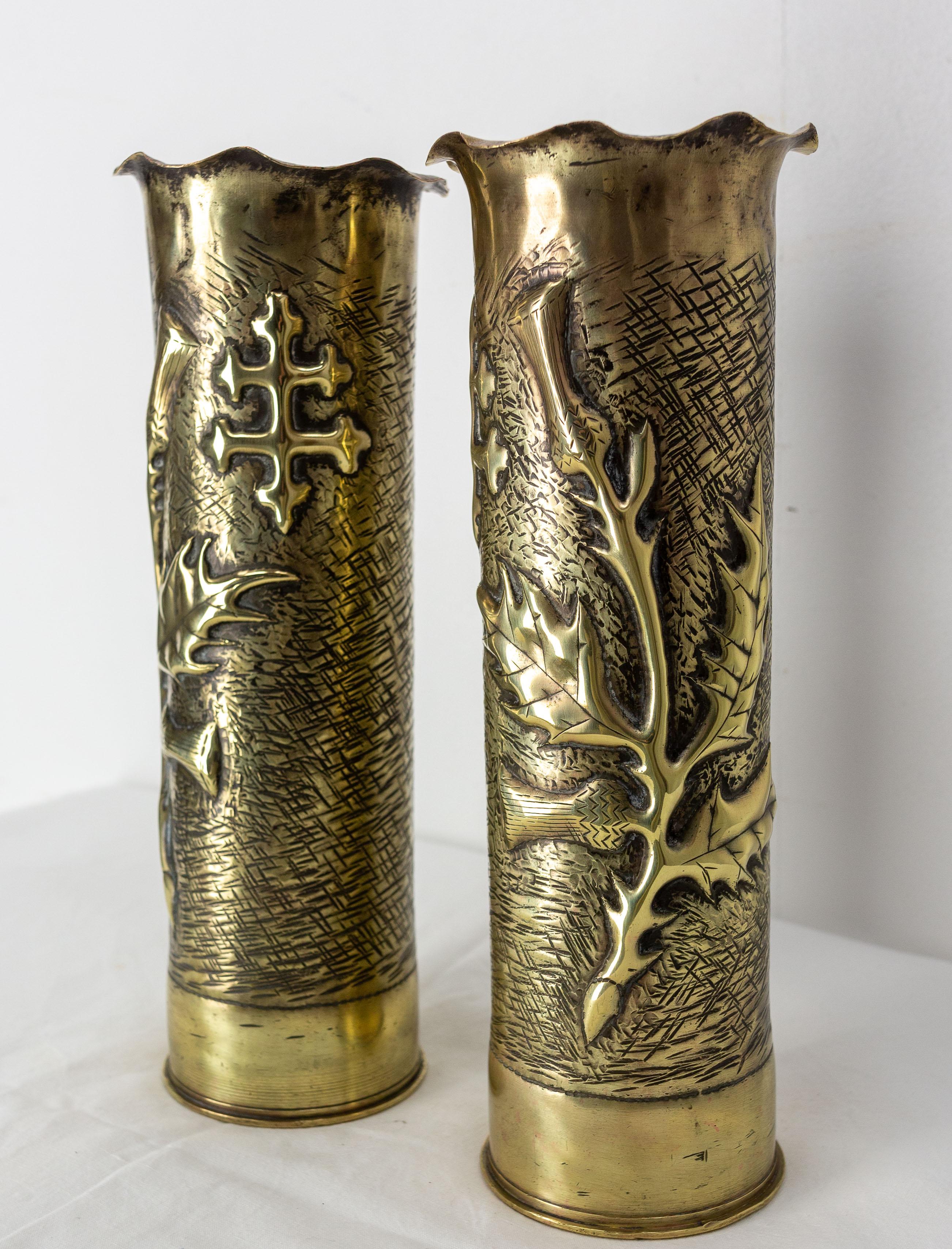large brass shell case for sale