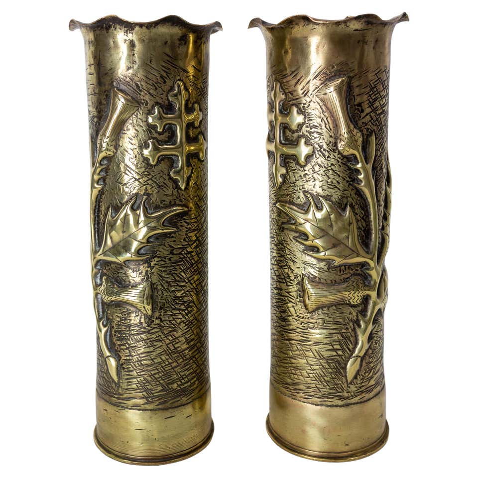 Artillery Shell Casing - 13 For Sale on 1stDibs