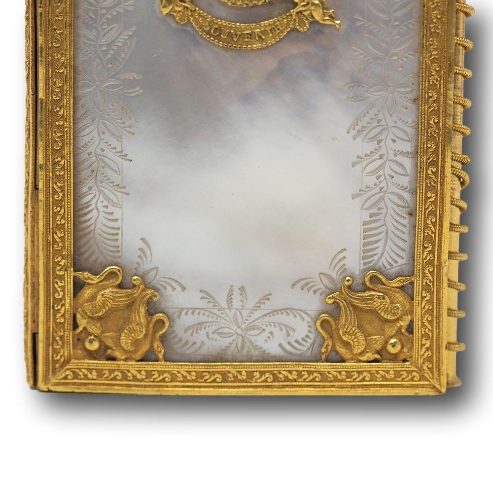 French Palais-Royal Notebook Charles X For Sale 4