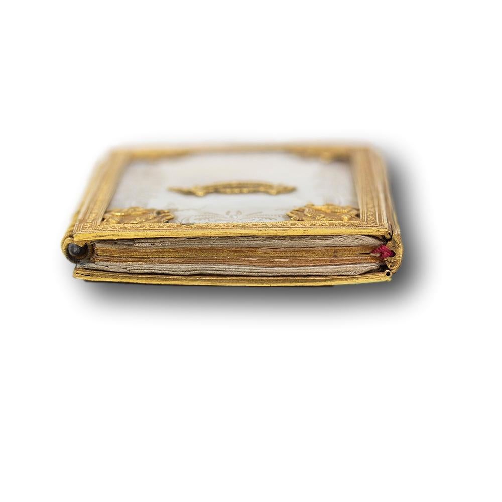 Shell French Palais-Royal Notebook Charles X For Sale