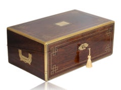 Caja de escritura «Palais Royal Rosewood» francesa, de Taulin