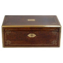 Caja de escritura «Palais Royal Rosewood» francesa, de Taulin