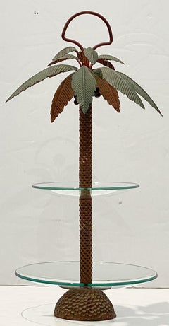 French Palm Tree Centerpiece or Cake Stand