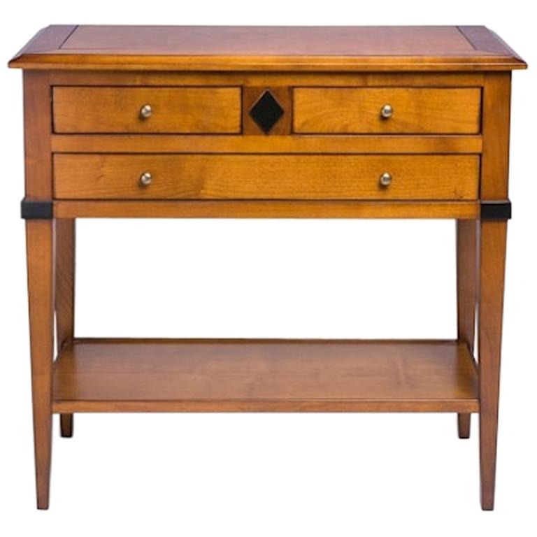French Paquet Bedside Table, 20th Century For Sale