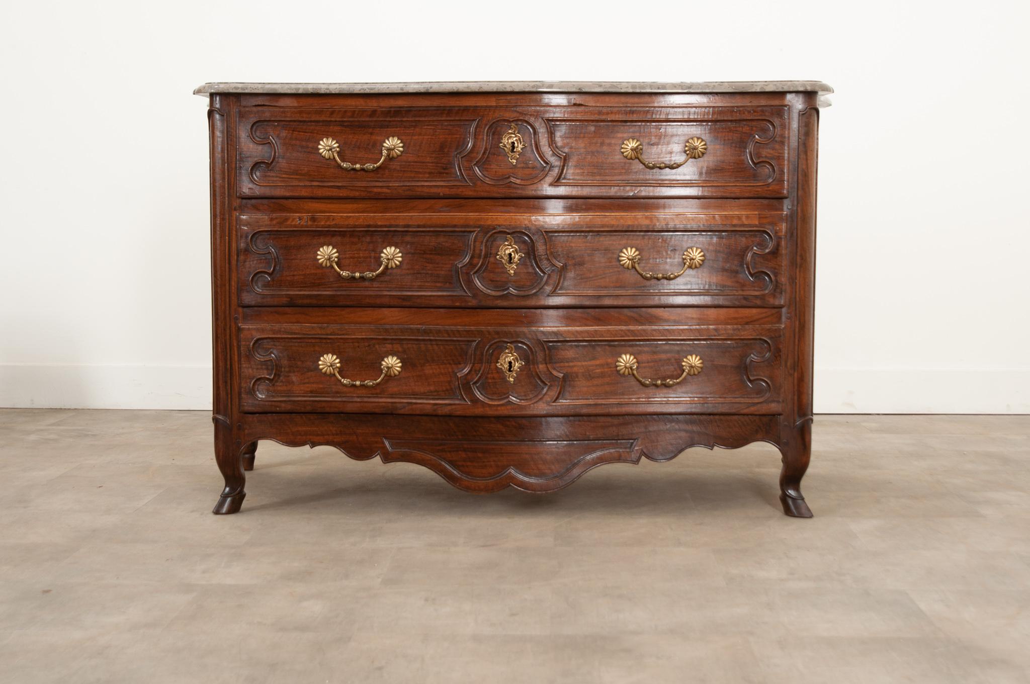 Other French Parisian 18th Century Rosewood Commode For Sale