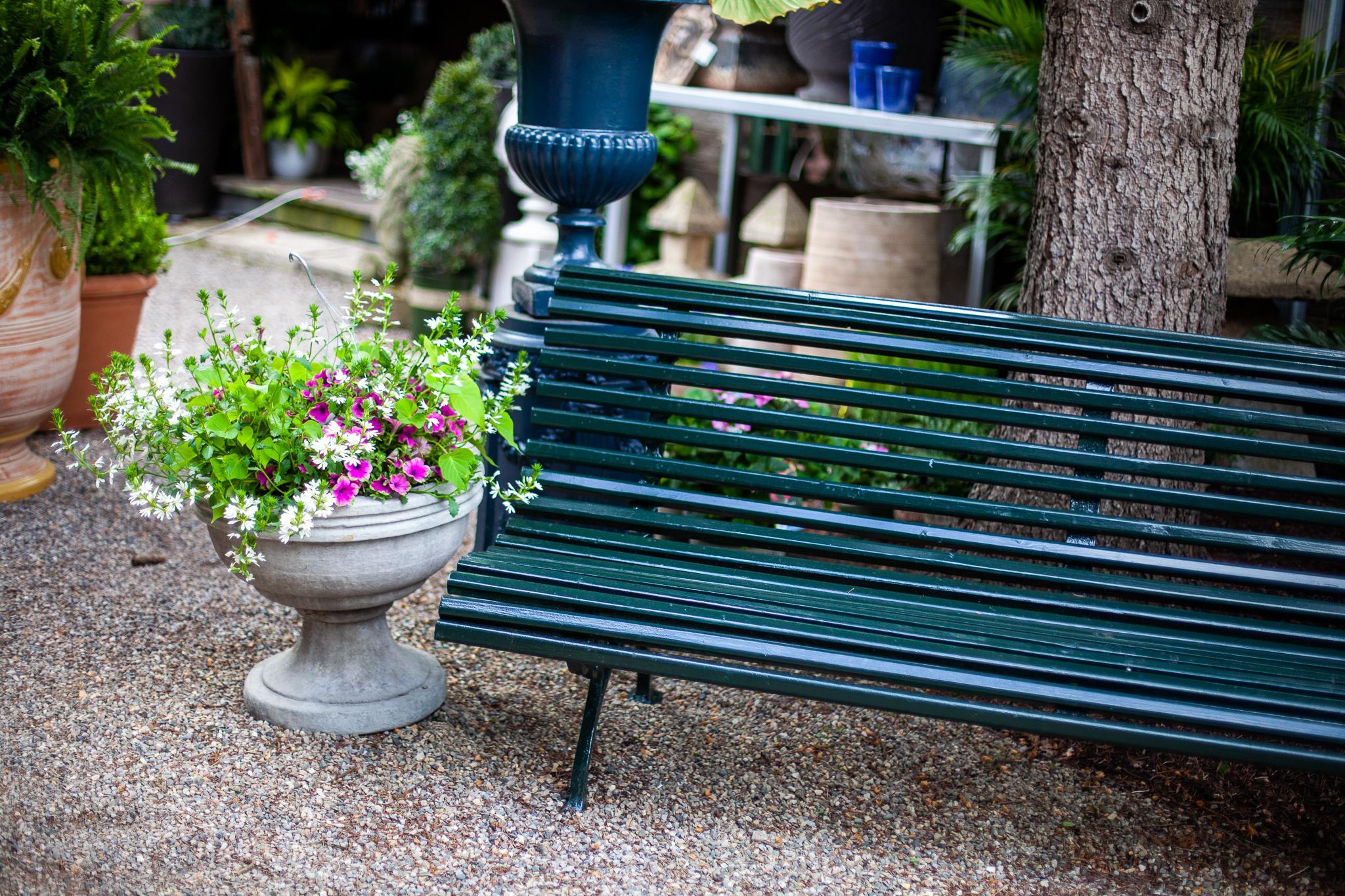 French Park Bench In Good Condition For Sale In Bloomfield Hills, MI