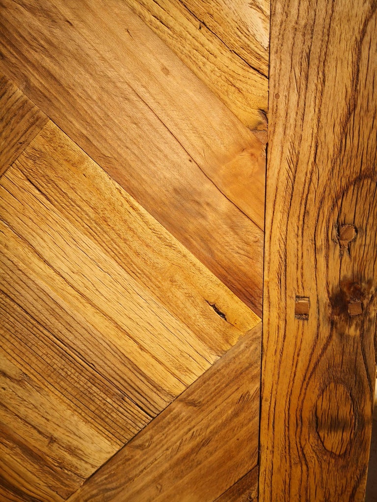 French "Parquet De Versailles" Handmade Solid Antique Wood ...
