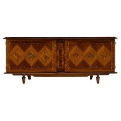 French Parquetry Vintage Buffet
