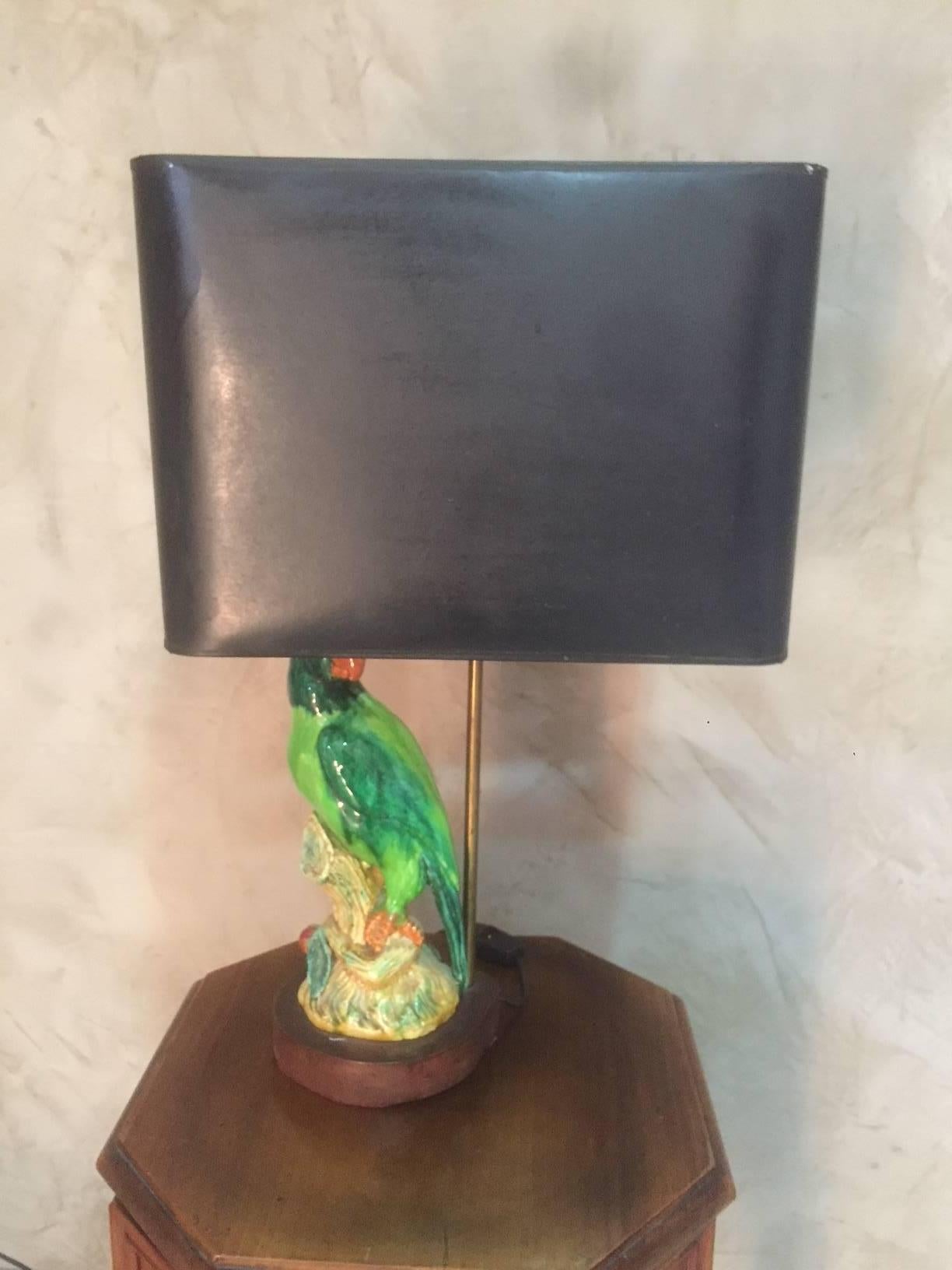 parrot lamp