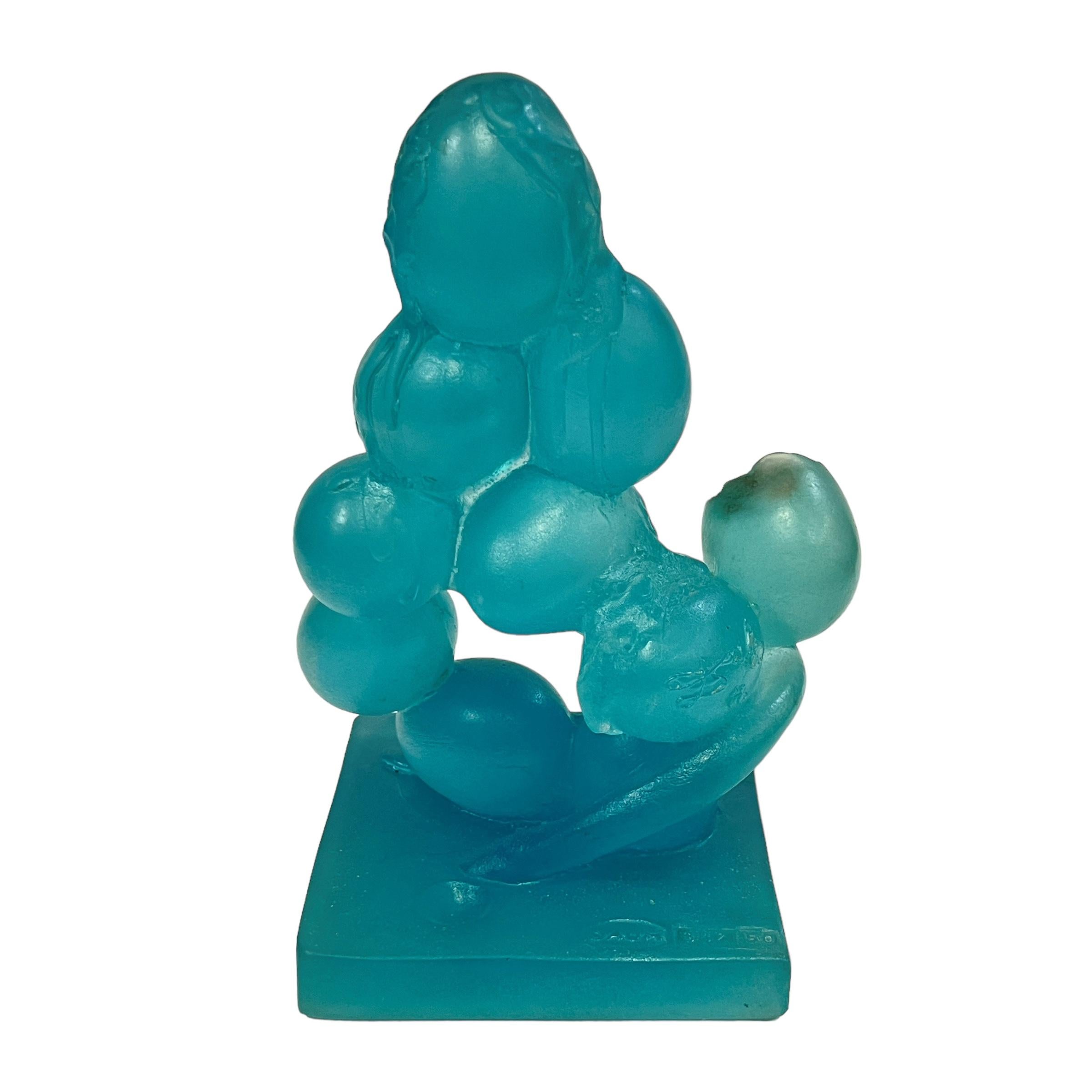 French Pate De Verre Sculpture 