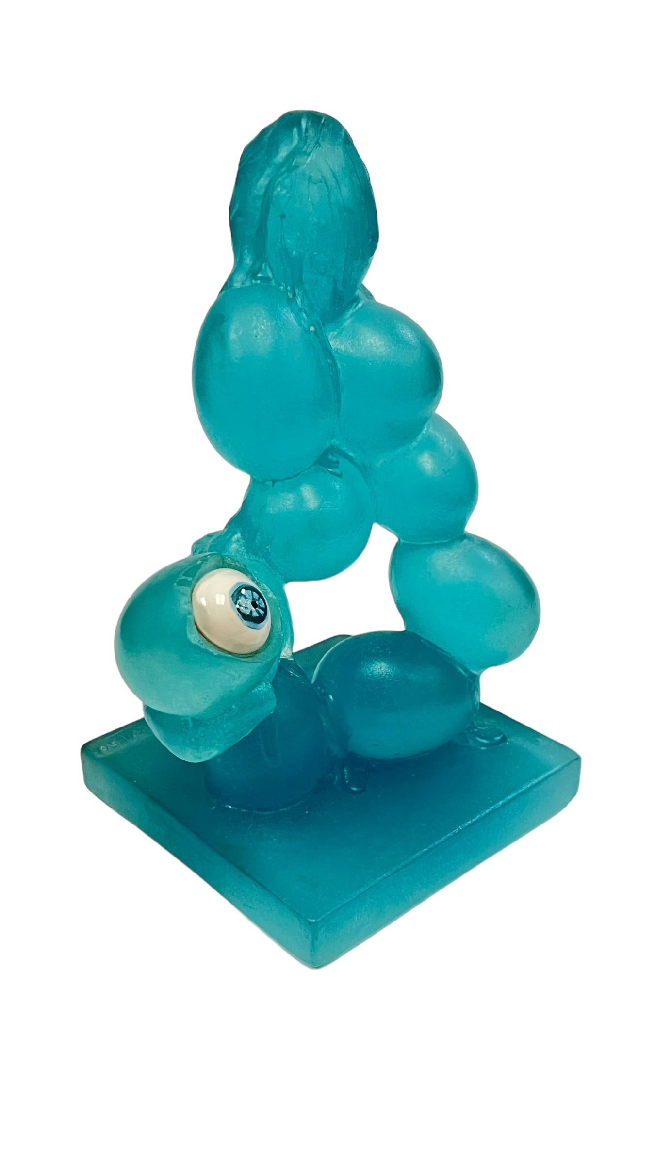 Mid-Century Modern French Pate De Verre Sculpture 
