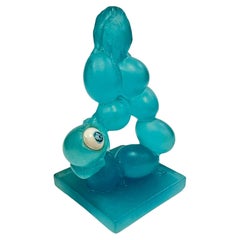 Französische Pate De Verre-Skulptur "L'Oeil de Pâques" von, DAUM und Salvador Dali