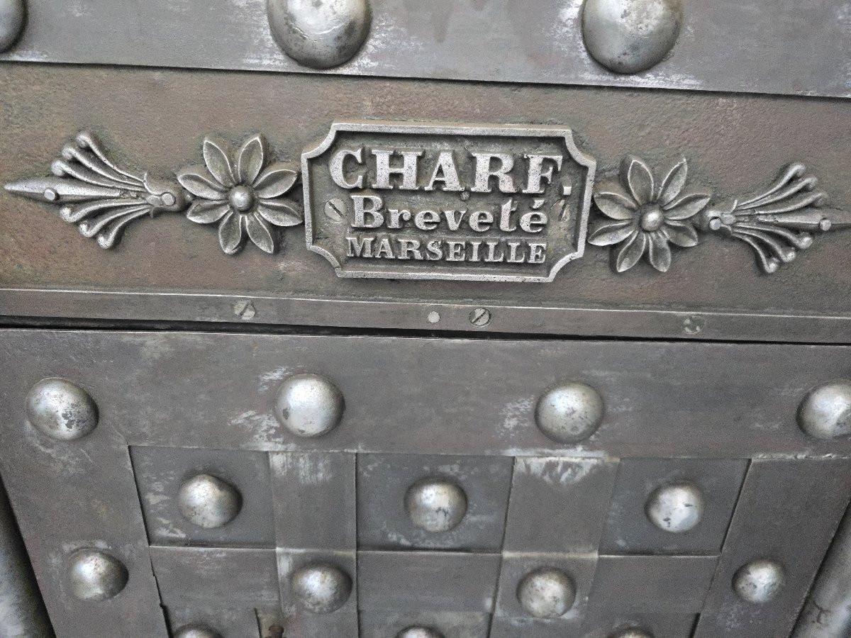 Hand-Crafted Charf, French patented safe – Marseille – 19th century