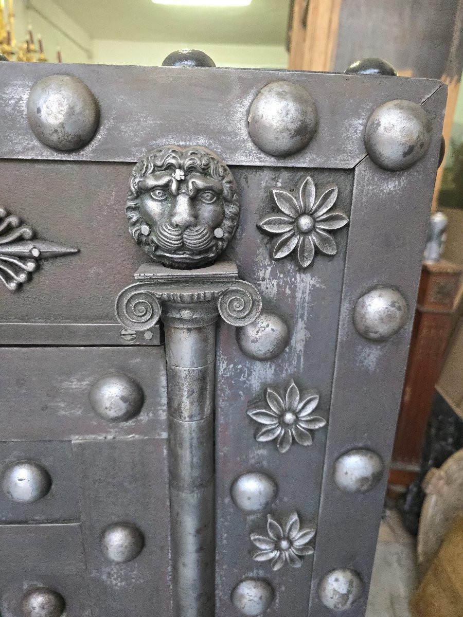 Charf, French patented safe – Marseille – 19th century In Good Condition In Madrid, ES