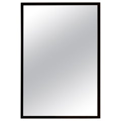 French patinated brass framed mirror c.1960’s
