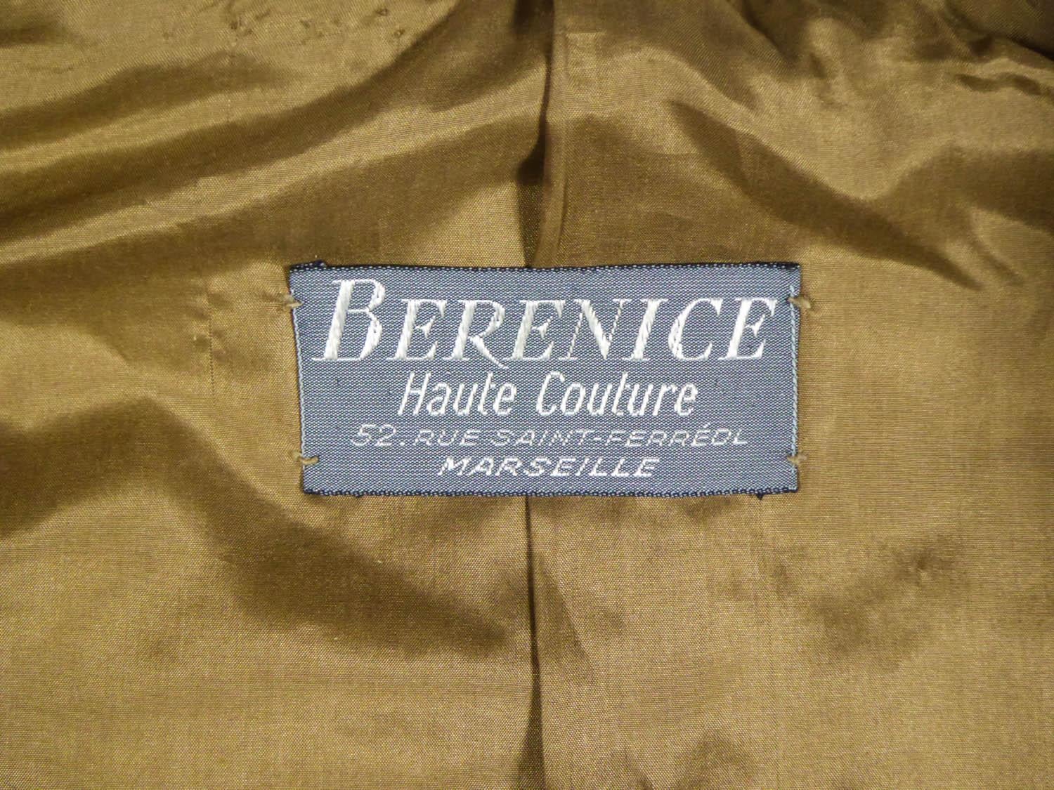 Brown French Patron Christian Dior/Berenice skirt suit  - Demi Couture Circa 1962/1965