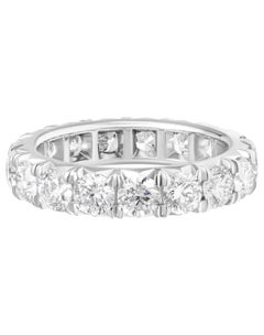 French Pave Eternity Band