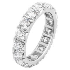 French Pave Eternity Band