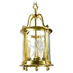 Antique French Pendant Lamp