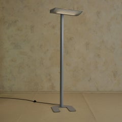 French Perforated Metal Floor Lamp, 1980s - 2 Available