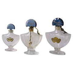 Antique French Perfume Bottles Shalimar Guerlain Paris