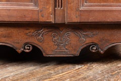French Period 18th Century Louis XV Carved Walnut Buffet