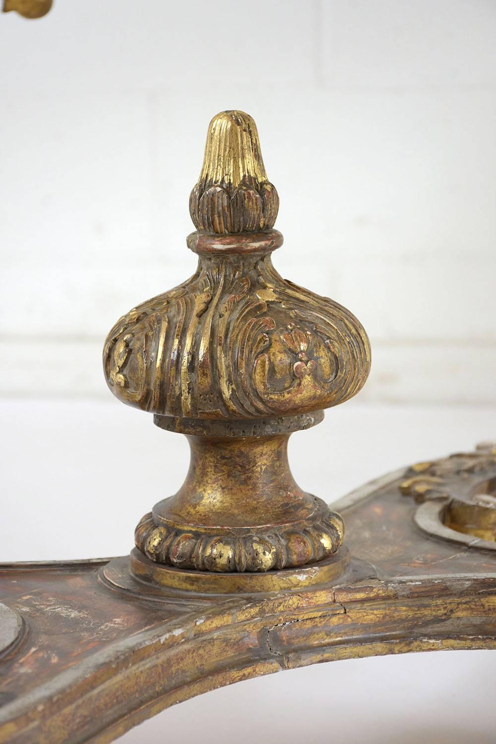 Early 19th Century French Louis XVI Gilt Center Table 7