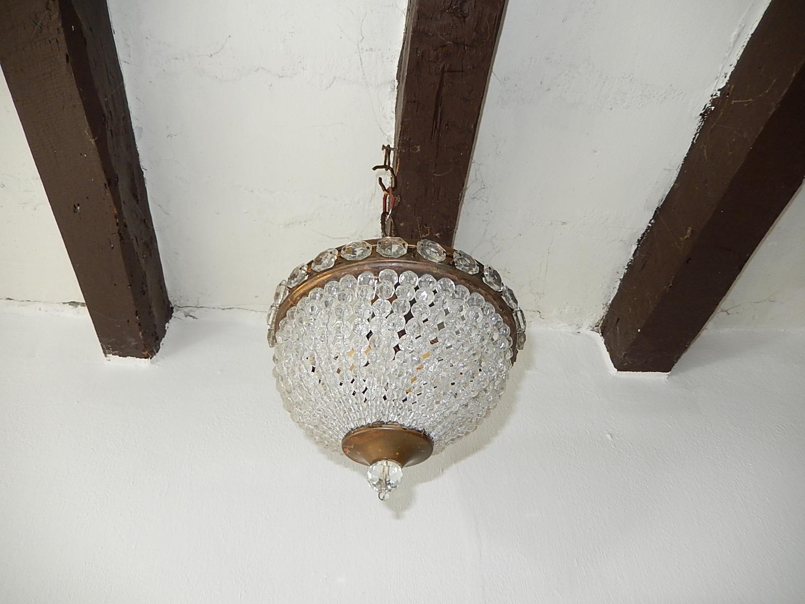 beaded chandelier flush mount