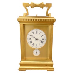 French Petit-Sonnerie Striking and Repeating Carriage Clock