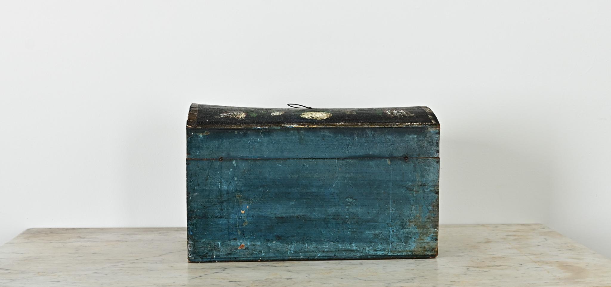 Forged French Petite Bridal Box from Normandy For Sale