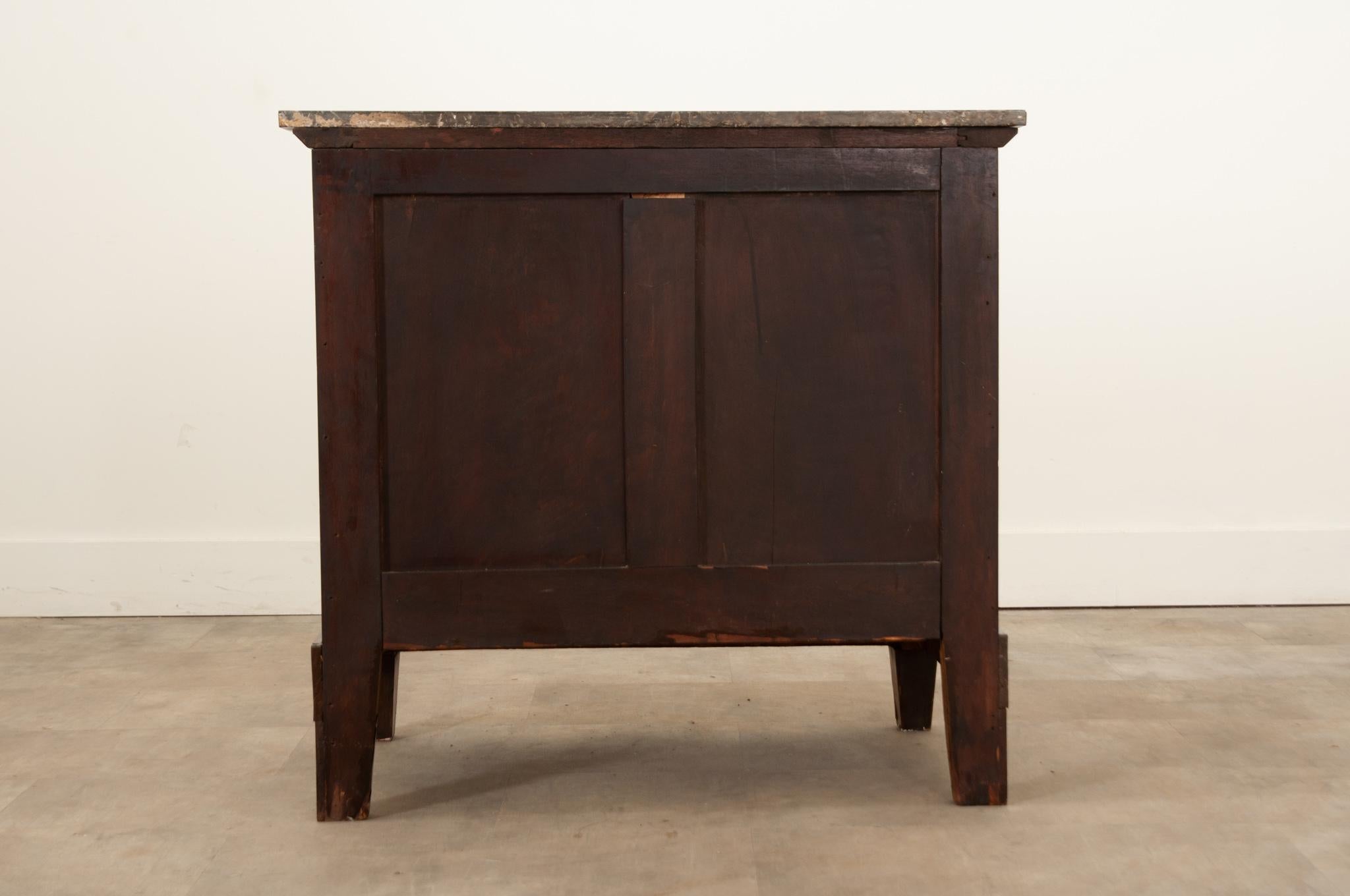 French Petite Empire Mahogany Commode For Sale 2