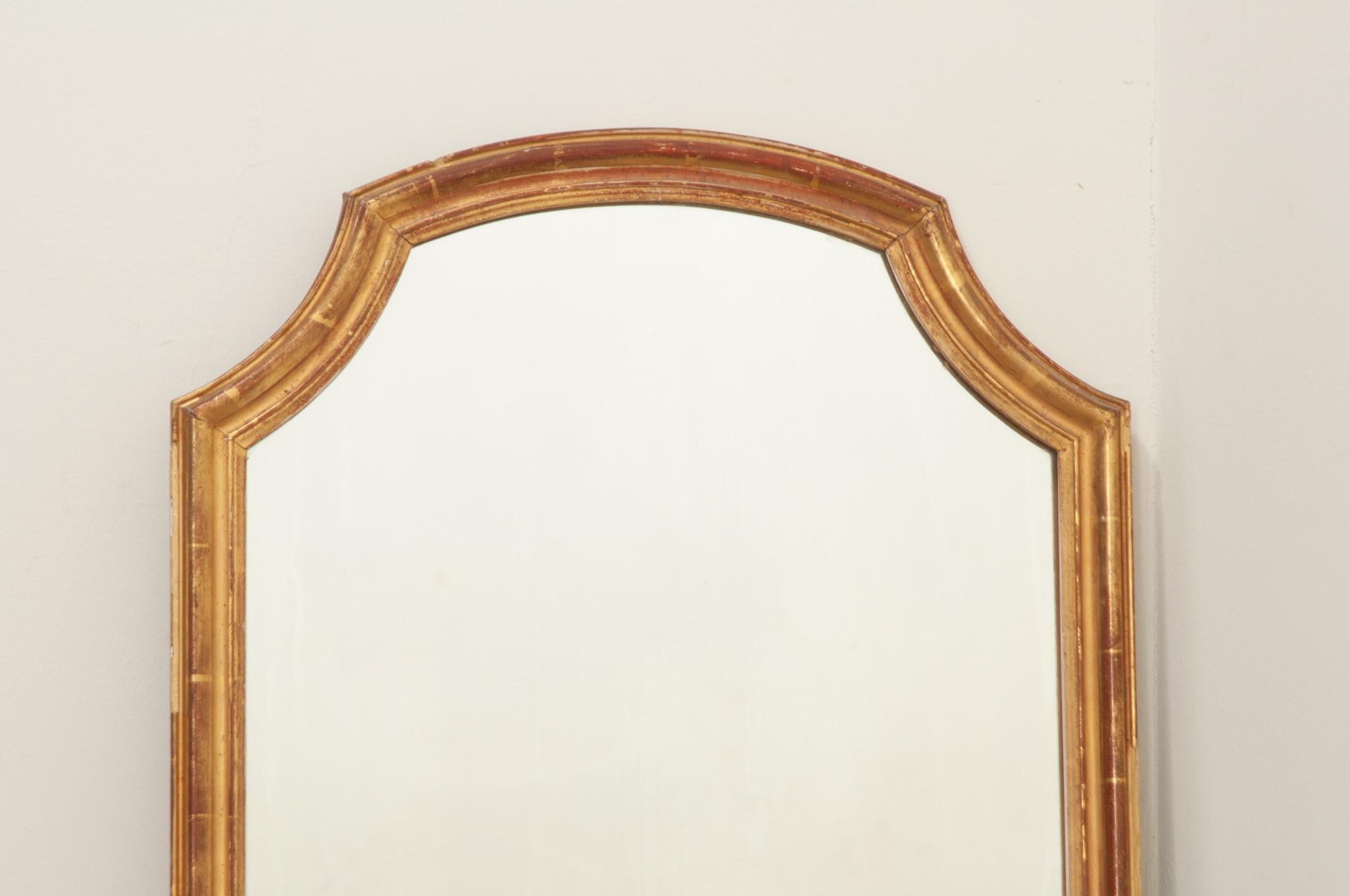 Other French Petite Gold Gilt Mirror