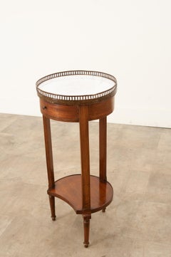 French Petite Mahogany Louis XVI Style Gueridon