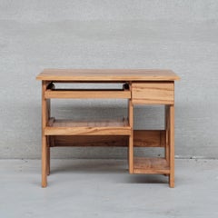 French Petite Wooden Mid-Century Desk