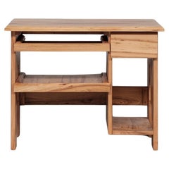 Retro French Petite Wooden Mid-Century Desk