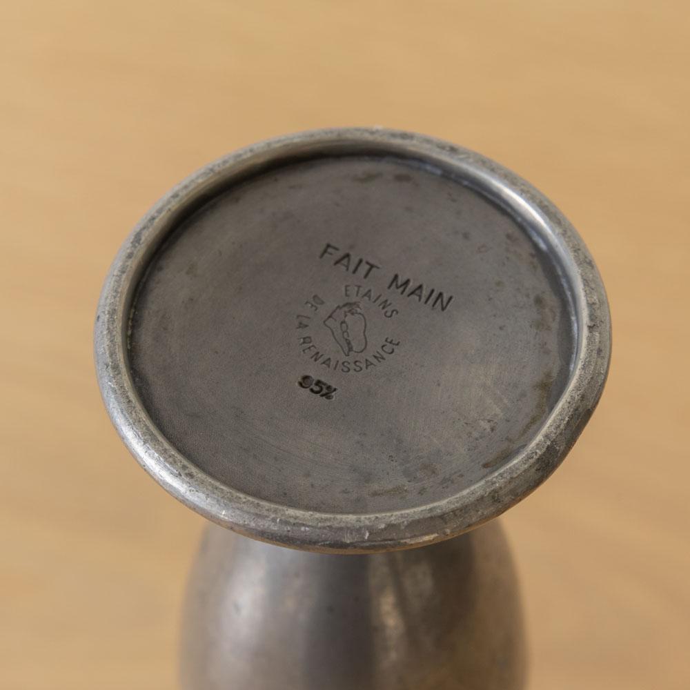 French Pewter Bud Vase in vendita 3