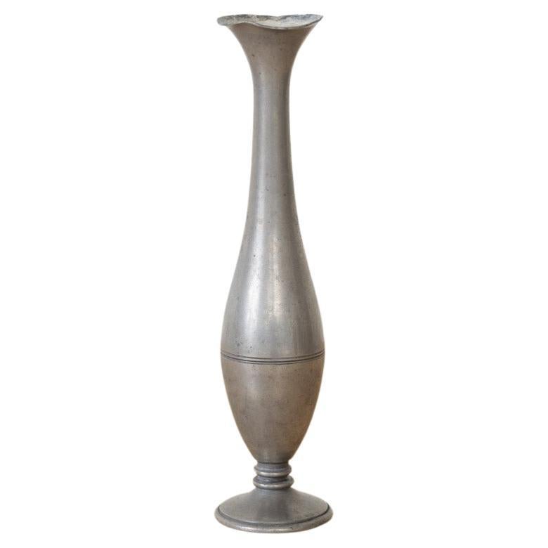 French Pewter Bud Vase