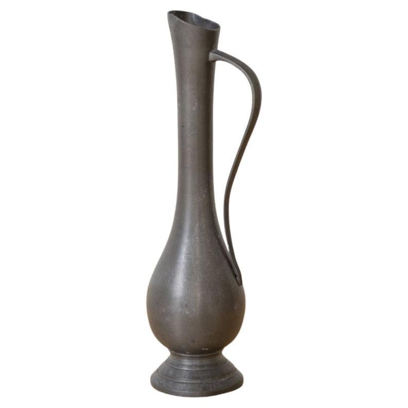 French Pewter Bud Vase For Sale