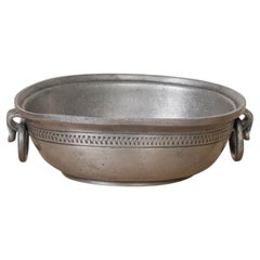 French Pewter Oval Bowl