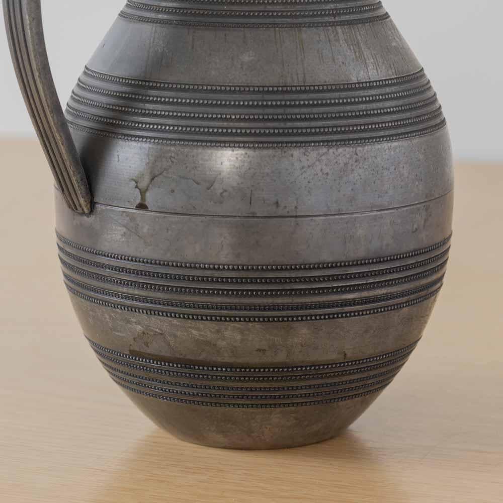 Französischer Zinnkrug im Angebot 5