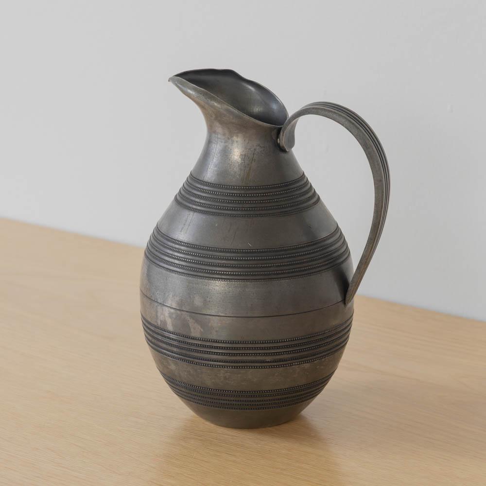 Französischer Zinnkrug im Angebot 6