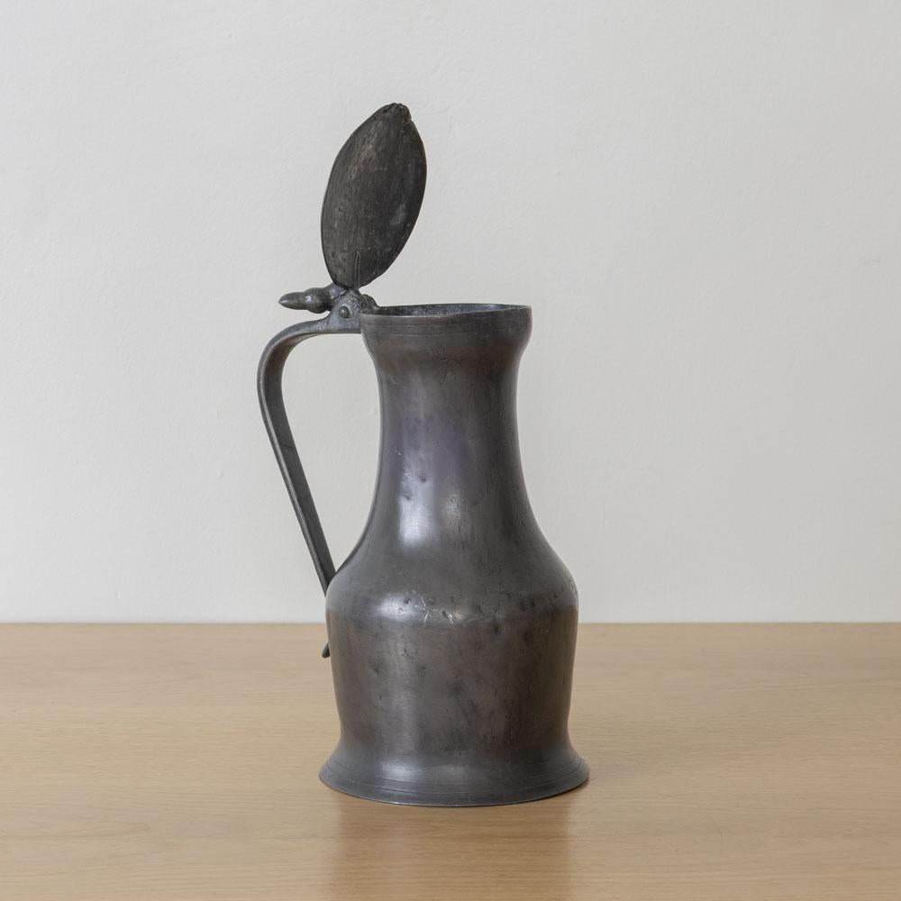 French Pewter Pitcher 3